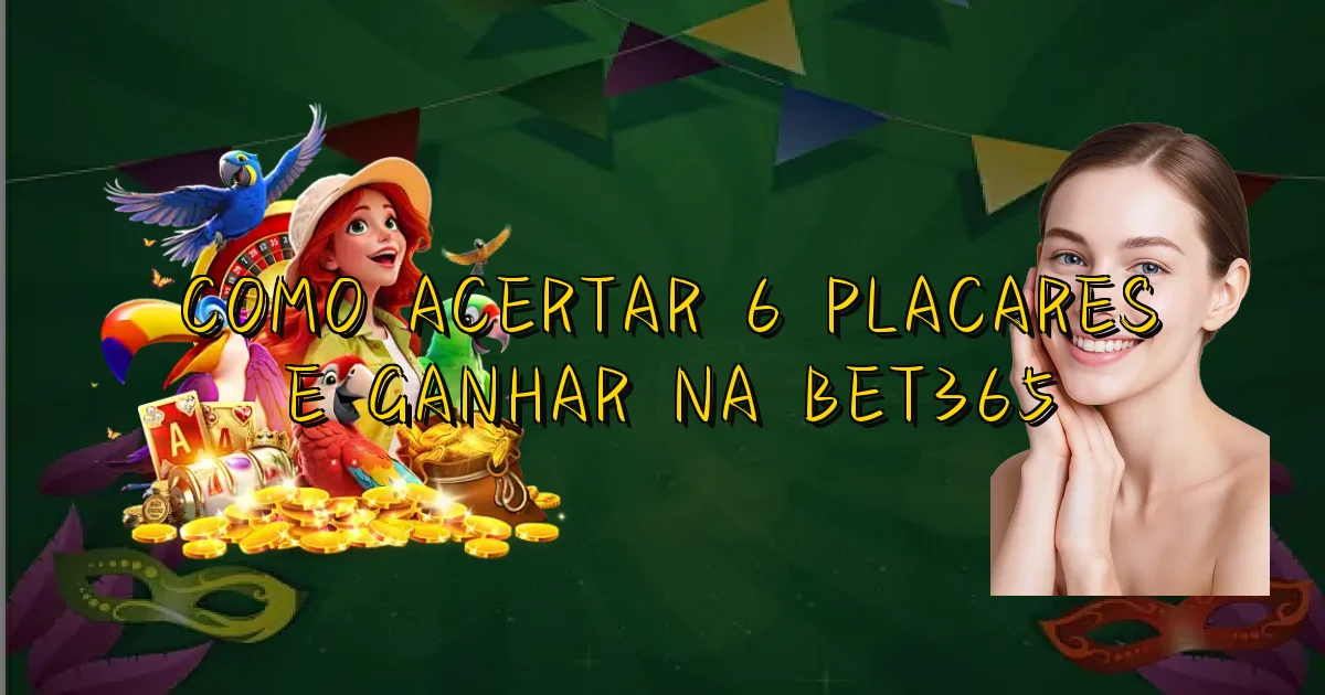 Como Acertar 6 Placares E Ganhar Na Bet365 Oficial