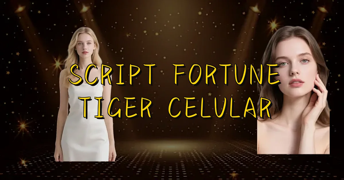 Script Fortune Tiger Celular Oficial