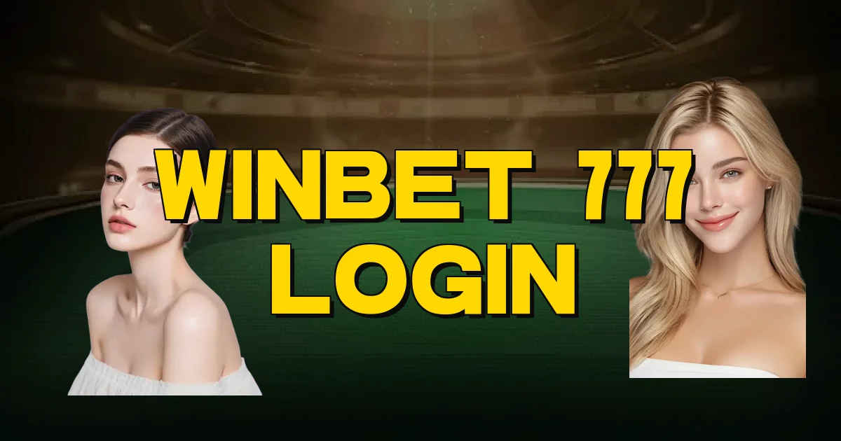 Winbet 777 Login Oficial